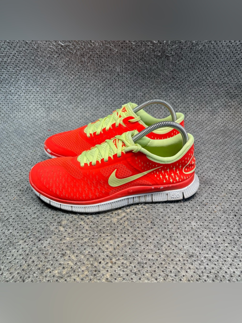 Nike Free 4.0 v2 Orange Running Shoes Size 8.5 Women’s